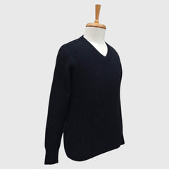 MEN'S PURE WOOL V NECK SWEATER
