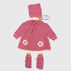 NEW BORN HAND MADE WOOLEN SET