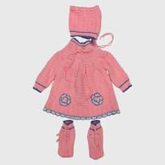 NEW BORN HAND MADE WOOLEN SET