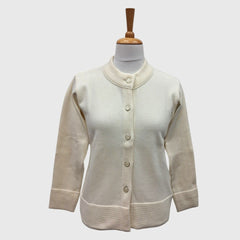 WOMEN'S R NECK CARDIGAN