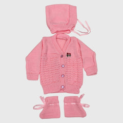NEW BORN HAND MADE WOOLEN SET