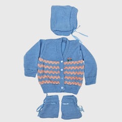 NEW BORN HAND MADE WOOLEN SET
