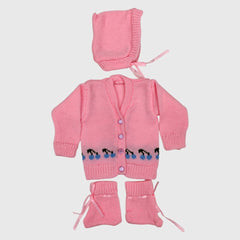 NEW BORN HAND MADE WOOLEN SET