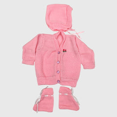 NEW BORN HAND MADE WOOLEN SET