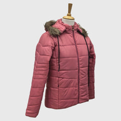 Women Puffer Jacket Snow and Wind Resistance