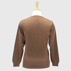WOMEN'S R NECK CARDIGAN