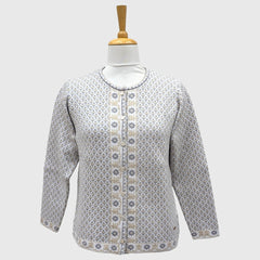 WOMEN'S R NECK CARDIGAN