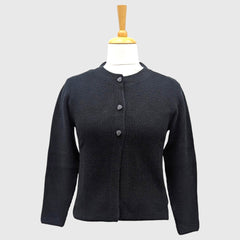 WOMEN'S R NECK CARDIGAN