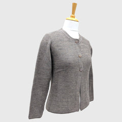 WOMEN'S R NECK CARDIGAN
