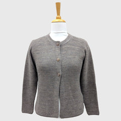 WOMEN'S R NECK CARDIGAN