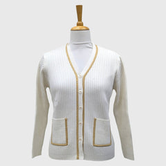 WOMEN'S V NECK CARDIGAN