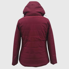 Women Insulated Fleece Jacket Snow and Wind Resistance