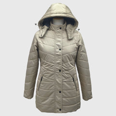 Women Insulated Fleece Jacket Snow and Wind Resistance