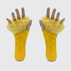 GLOVES FINGERLESS / ACRO WOOL / WOMEN'S