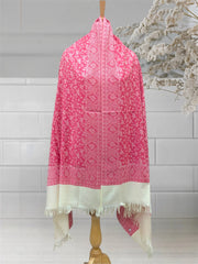 WOMEN'S SHAWL ACRO WOOL REVERSIBLE
