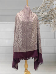 WOMEN'S SHAWL ACRO WOOL REVERSIBLE