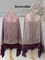 WOMEN'S SHAWL ACRO WOOL REVERSIBLE