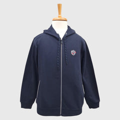 MEN'S WINTER SWEATSHIRT FULL ZIP WITH HOODIE