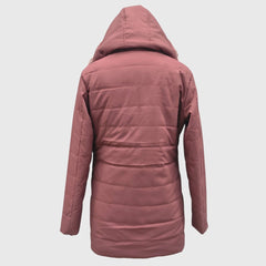 Women Insulated Fleece Jacket Snow and Wind Resistance