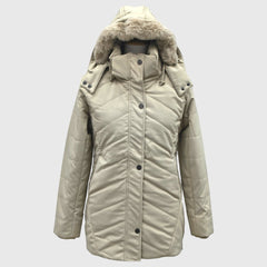 Women Insulated Fleece Jacket Snow and Wind Resistance