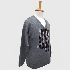 MEN'S V NECK SWEATER