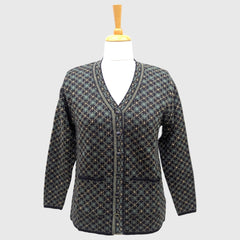 WOMEN'S V NECK CARDIGAN