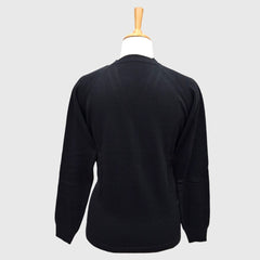 WOMEN'S V NECK CARDIGAN PURE WOOL