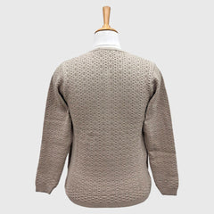 WOMEN'S R NECK CARDIGAN