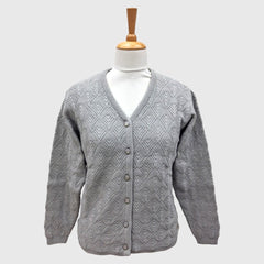 WOMEN'S V NECK CARDIGAN