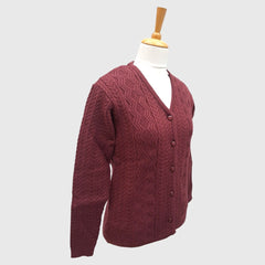 WOMEN'S V NECK CARDIGAN