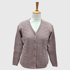 WOMEN'S V NECK CARDIGAN
