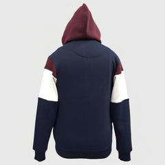 MEN'S WINTER SWEATSHIRT FULL ZIP WITH HOODIE