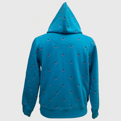 WOMEN'S SWEATSHIRT FULL ZIP HOODIE
