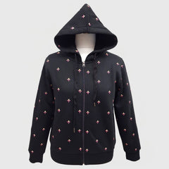 WOMEN'S SWEATSHIRT FULL ZIP HOODIE