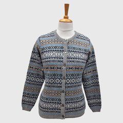 WOMEN'S LAMB'S WOOL CARDIGAN