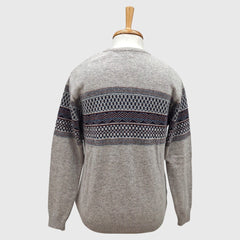 MEN'S LAMB'S WOOL ROUND NECK