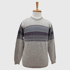 MEN'S LAMB'S WOOL ROUND NECK