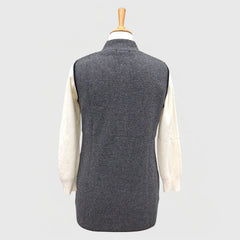 WOMEN'S SLEEVELESS CARDIGAN