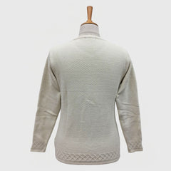 WOMEN'S R NECK CARDIGAN