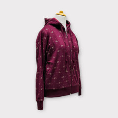 WOMEN'S SWEATSHIRT FULL ZIP HOODIE