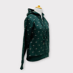 WOMEN'S SWEATSHIRT FULL ZIP HOODIE