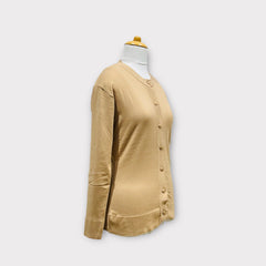 WOMEN'S R NECK CARDIGAN