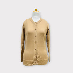 WOMEN'S R NECK CARDIGAN