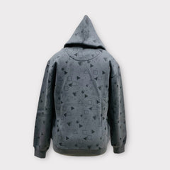 MEN'S WINTER SWEATSHIRT FULL ZIP WITH HOODIE