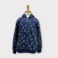 MEN'S WINTER SWEATSHIRT FULL ZIP WITH HOODIE