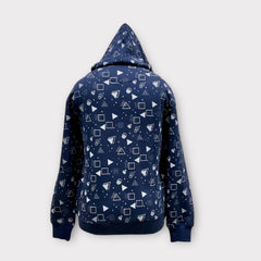 MEN'S WINTER SWEATSHIRT FULL ZIP WITH HOODIE