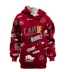 TEECOVES CHI BFH 28 1441 RED SWEAT#1350.00