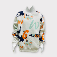 TEECOVES CHI BFH 24 1430 WHT SWEAT#1155.00