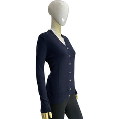 WOMEN'S V NECK ITALIAN MERINO WOOL