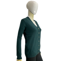 WOMEN'S V NECK ITALIAN MERINO WOOL